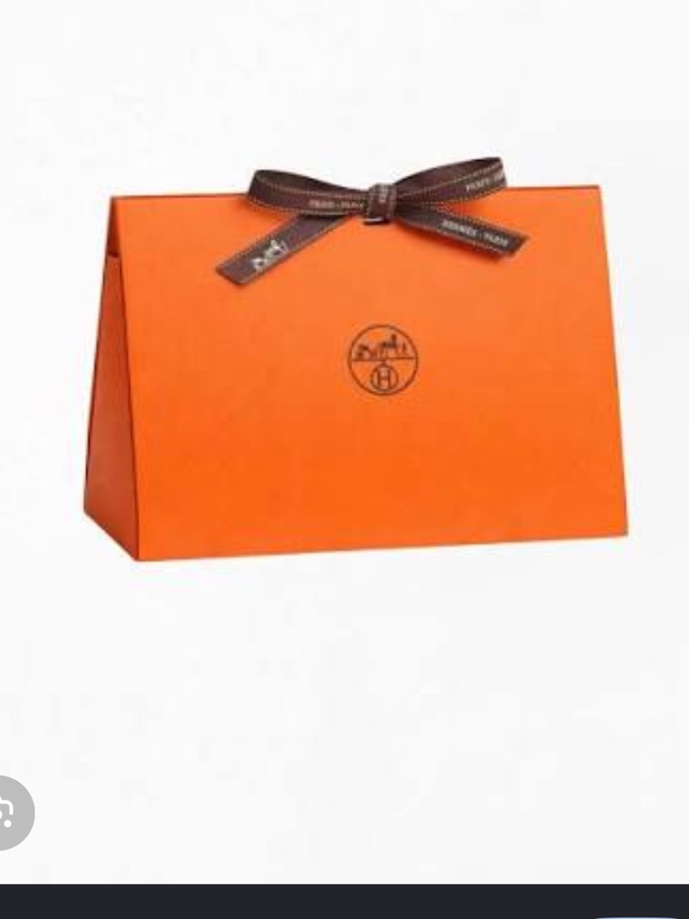 HERMES GIFT Shopping BAG SMALL Hermes authentic